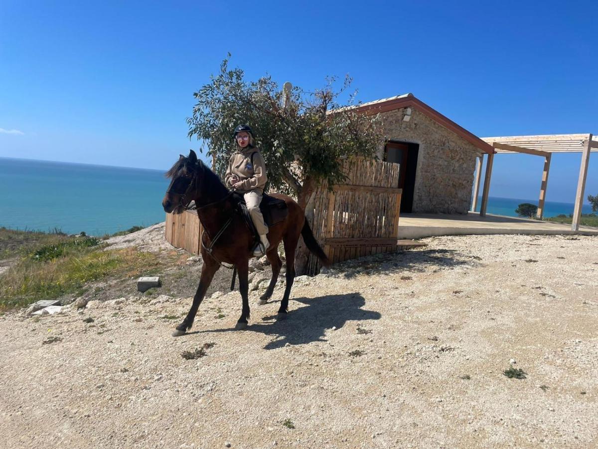 Tendu' Punta Bianca Glamping Camp Palma di Montechiaro Exterior foto